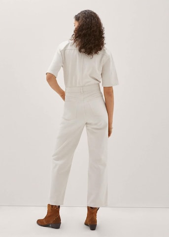 MANGO Jumpsuit 'Anne' i beige