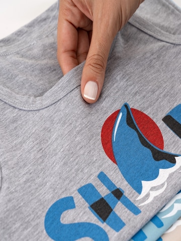 LOREZA - Camiseta térmica 'Jungen Unterhemden Shark' en Mezcla de colores