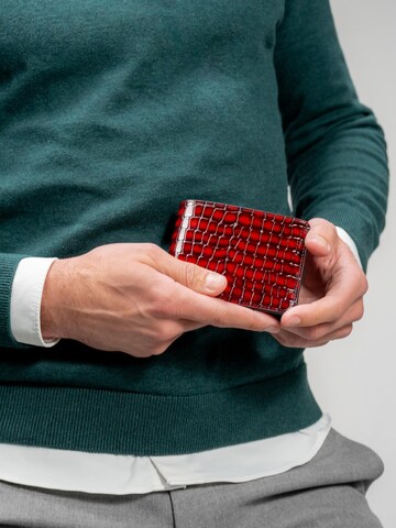 GT Collection Portemonnaie 'Croc Prestige' in Rot