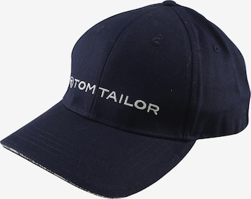 TOM TAILOR Hut oder Mütze One Size in Blau: Vorderseite