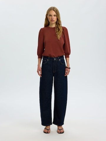 SELECTED Sweatshirt in Rot