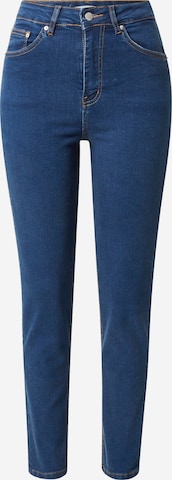 Nasty Gal Slim fit Jeans in Blue: front