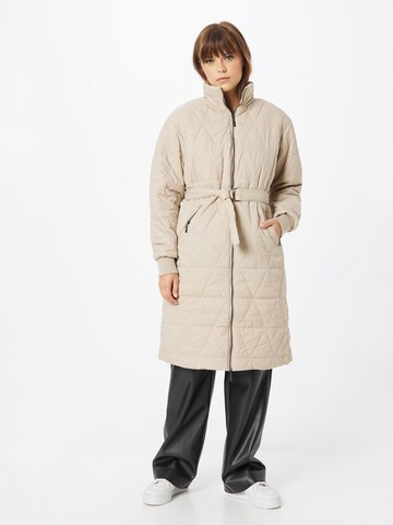 Manteau d’hiver 'Asa' mazine en beige : devant