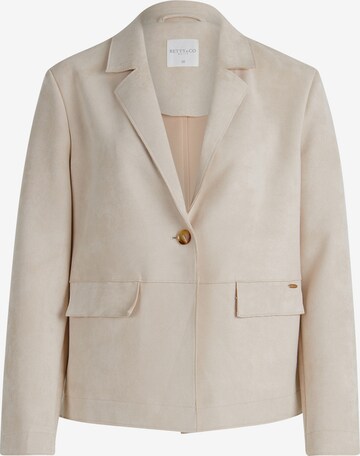 Betty & Co Blazers in Beige: voorkant