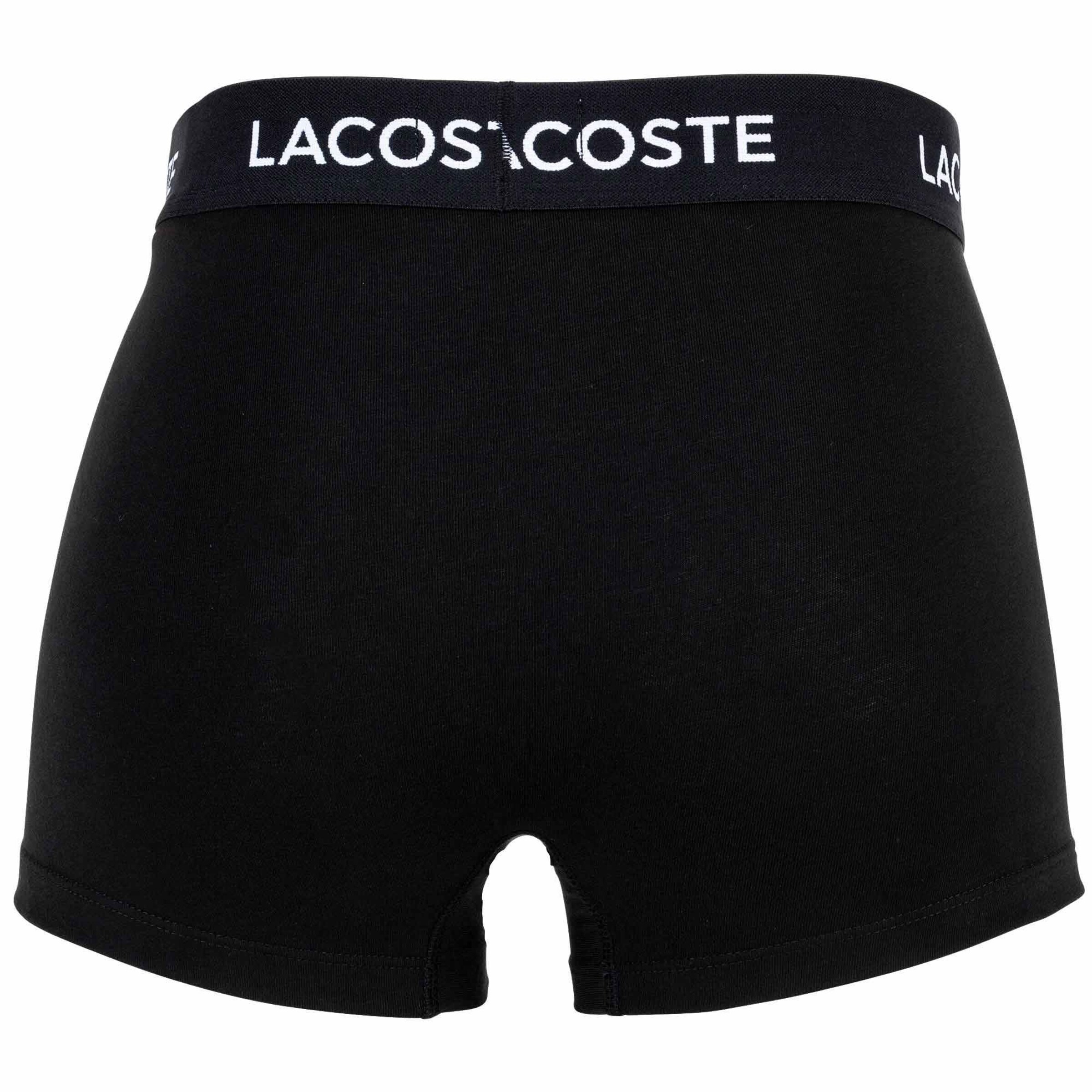 LACOSTE Boxeralsók - fekete