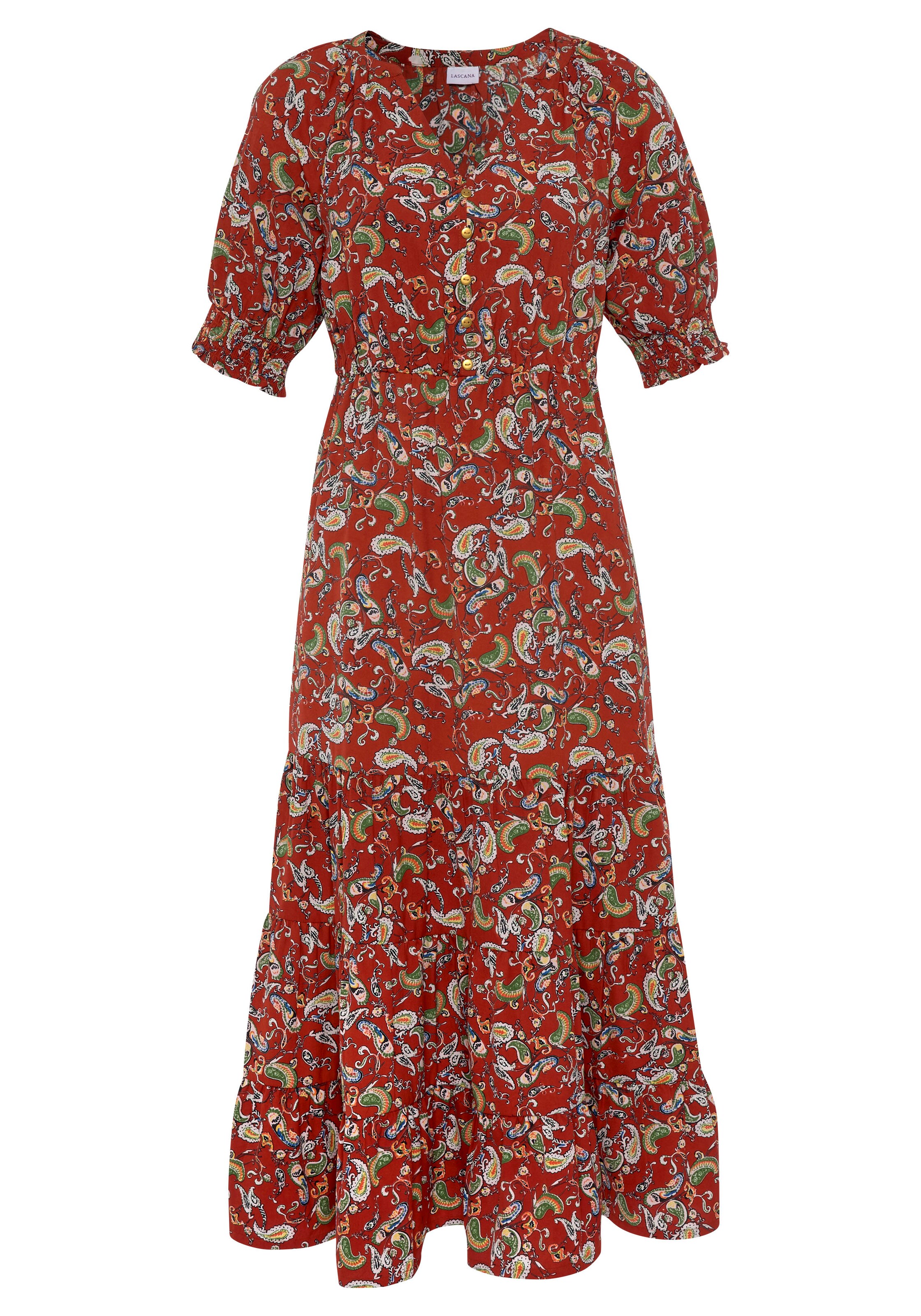 Abito di LASCANA in rosso: frontale
