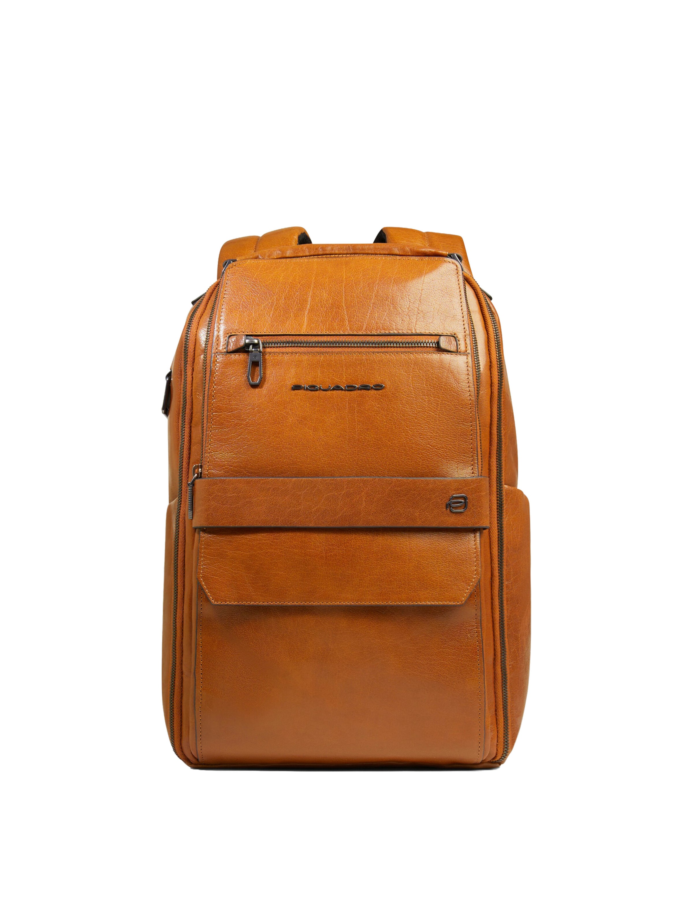 Piquadro Rugzak in Beige: voorkant
