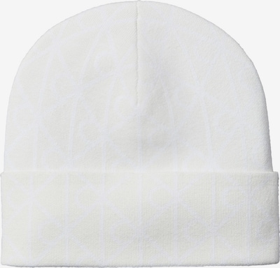 Megzta kepurė iš Calvin Klein, spalva – dramblio kaulo / balta, Prekių apžvalga