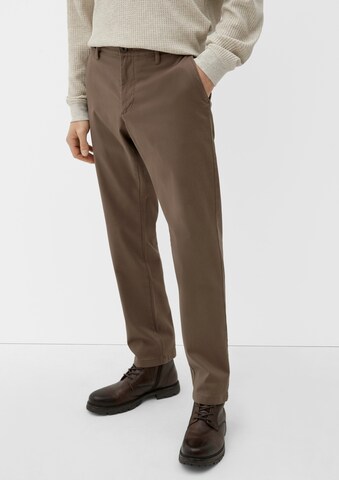 s.Oliver Slimfit Chinohose 'Phoenix' in Braun: Vorderseite