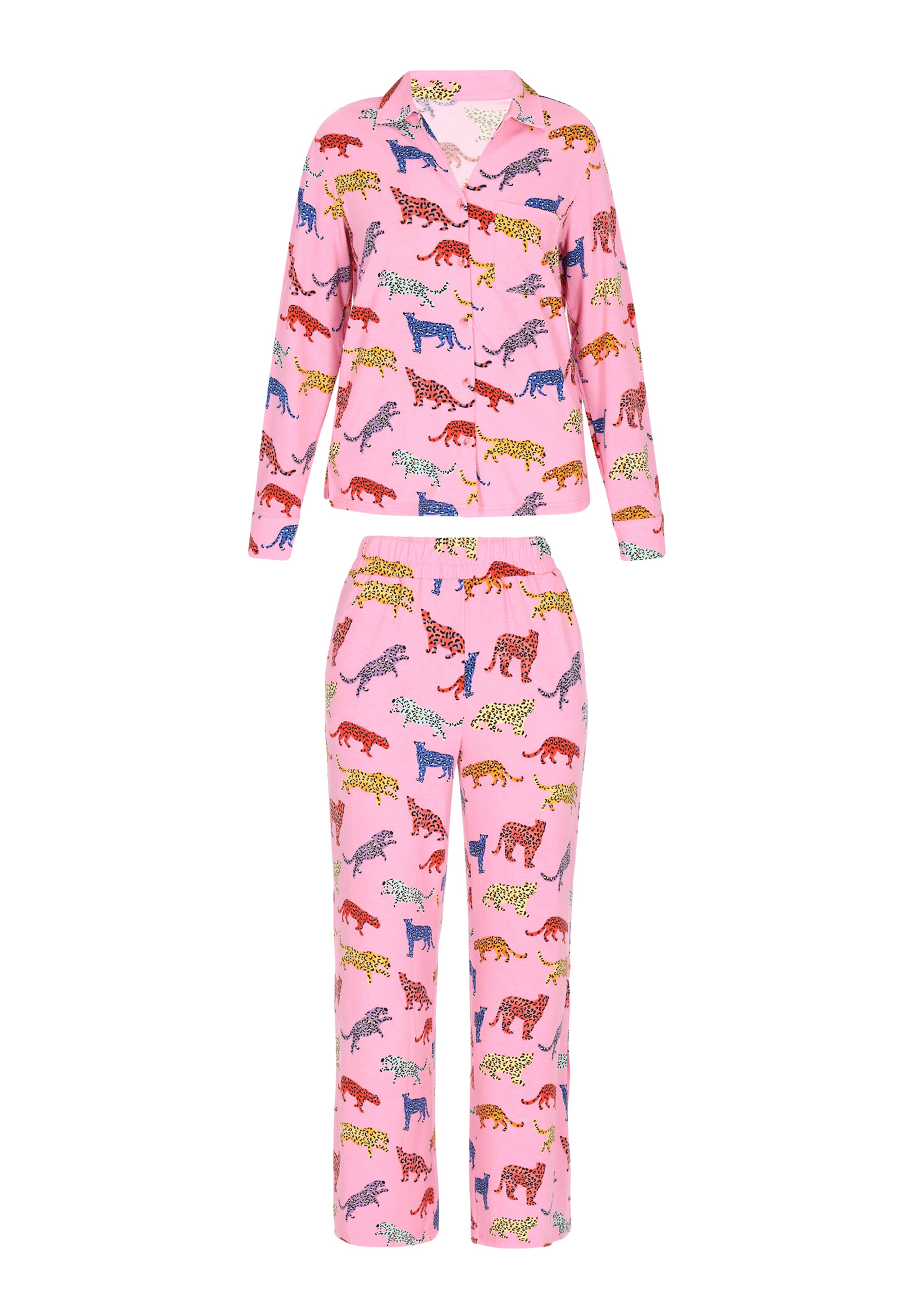 faina Pajama in Pink: front