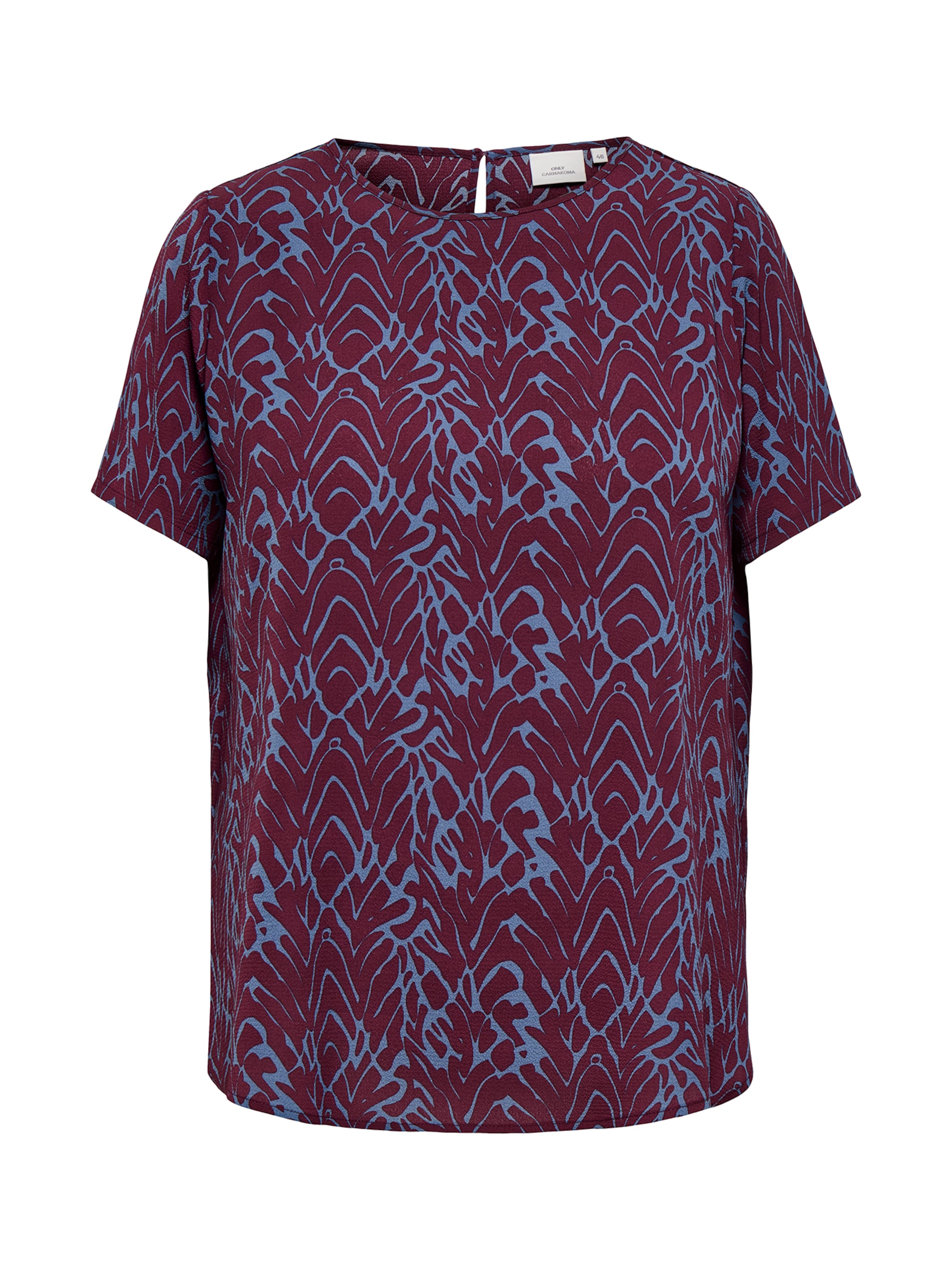ONLY Carmakoma Blouse 'CARVICA' in Purple: front
