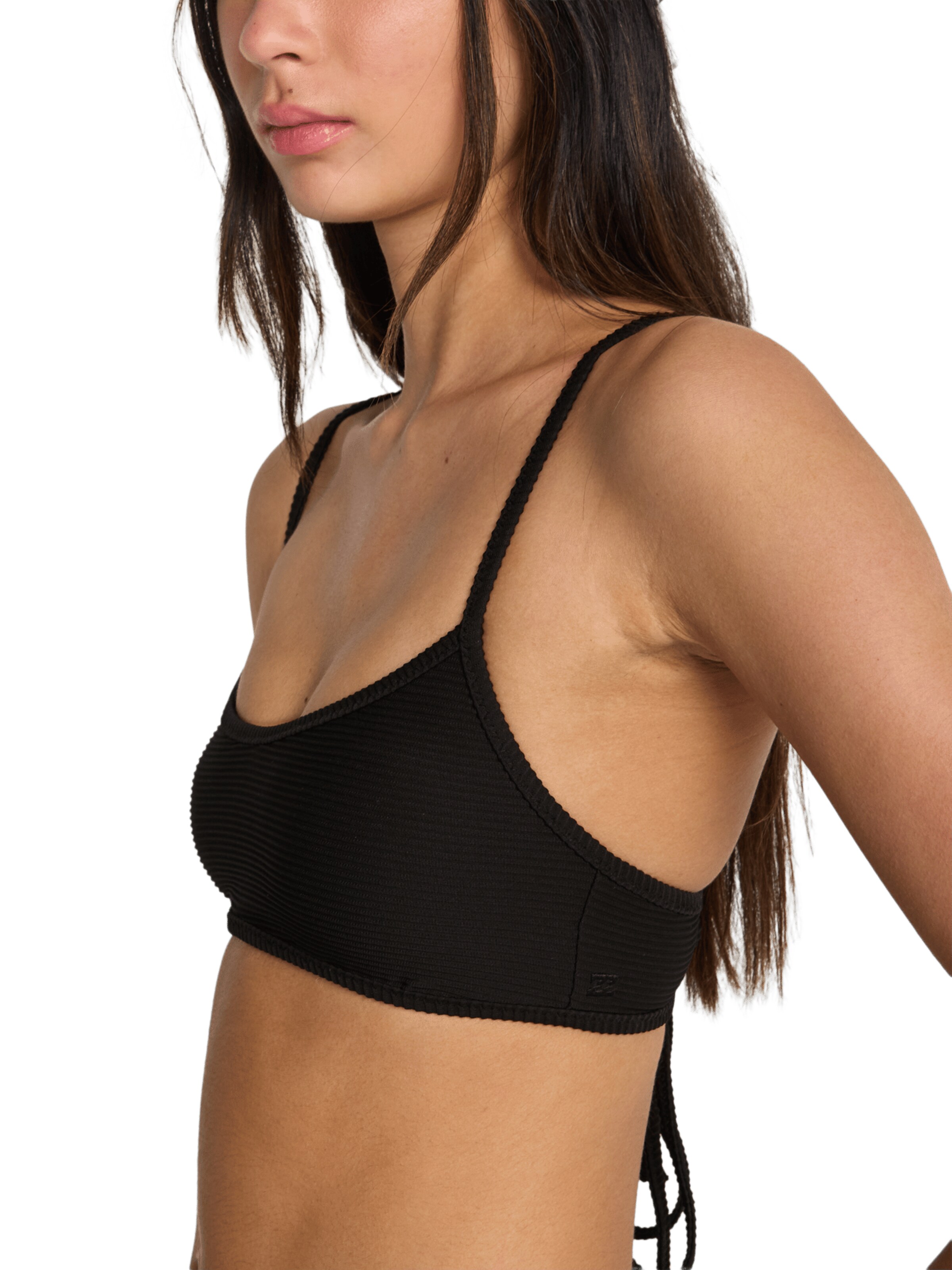 BILLABONG Bikinitop 'Tanlines' in Schwarz