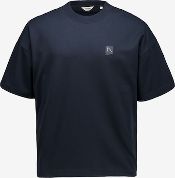 T-Shirt CHASIN' en bleu : devant
