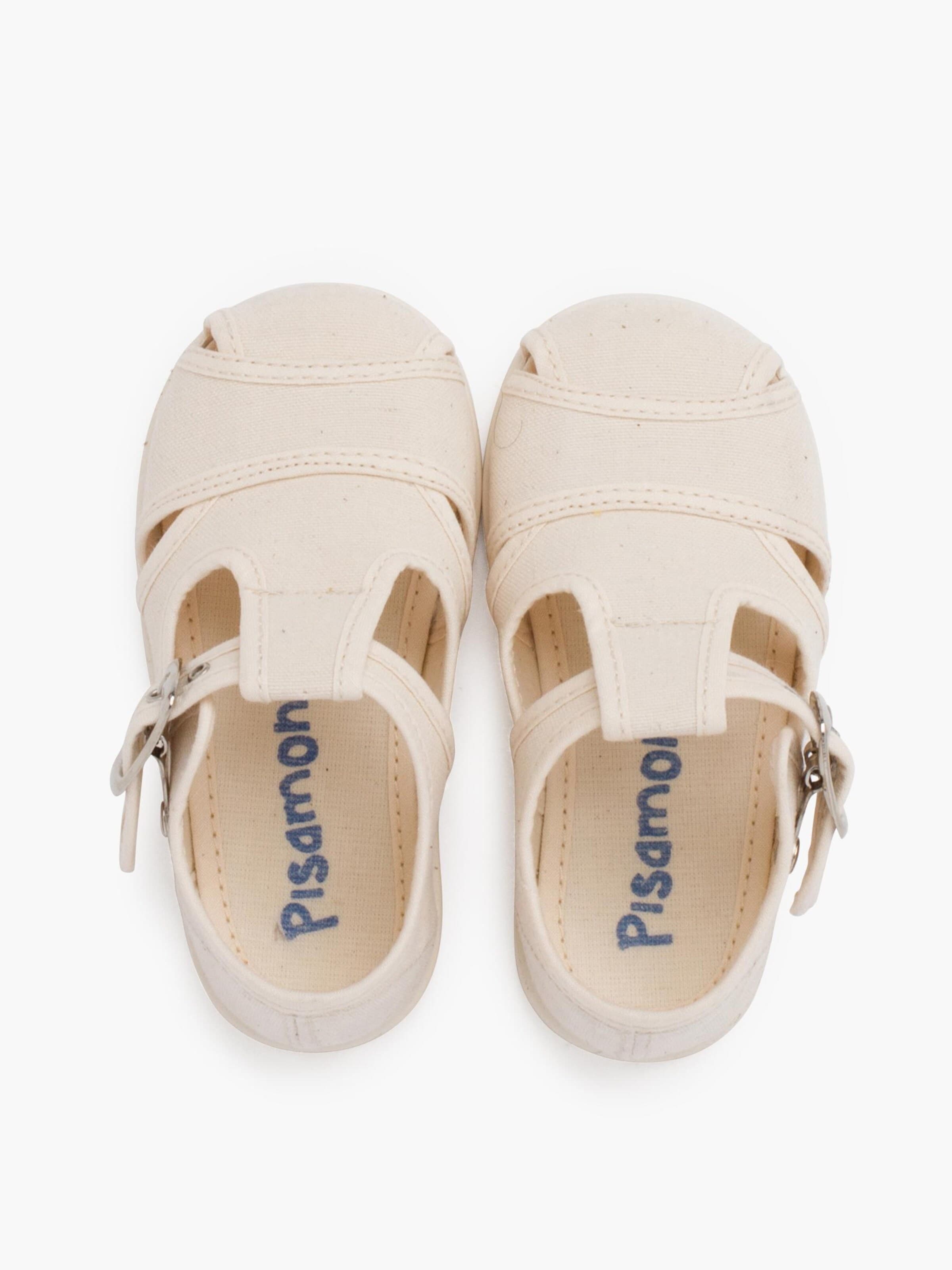 Pisamonas First-Step Shoes in Beige