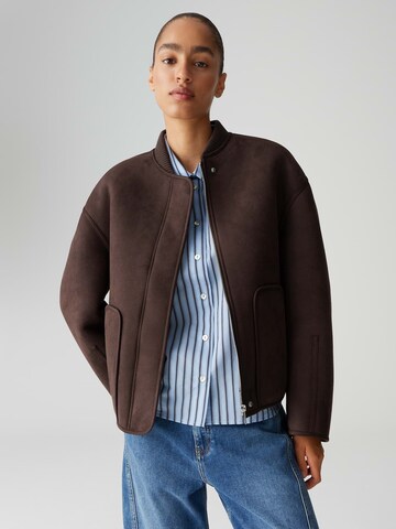 Giacca di mezza stagione 'Halissa' di OPUS in marrone: frontale