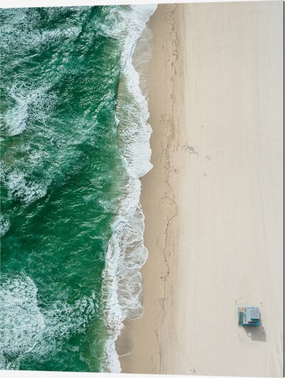 Liv Corday Bild 'South Beach Miami' in sand / grau / grün / weiß, Produktansicht