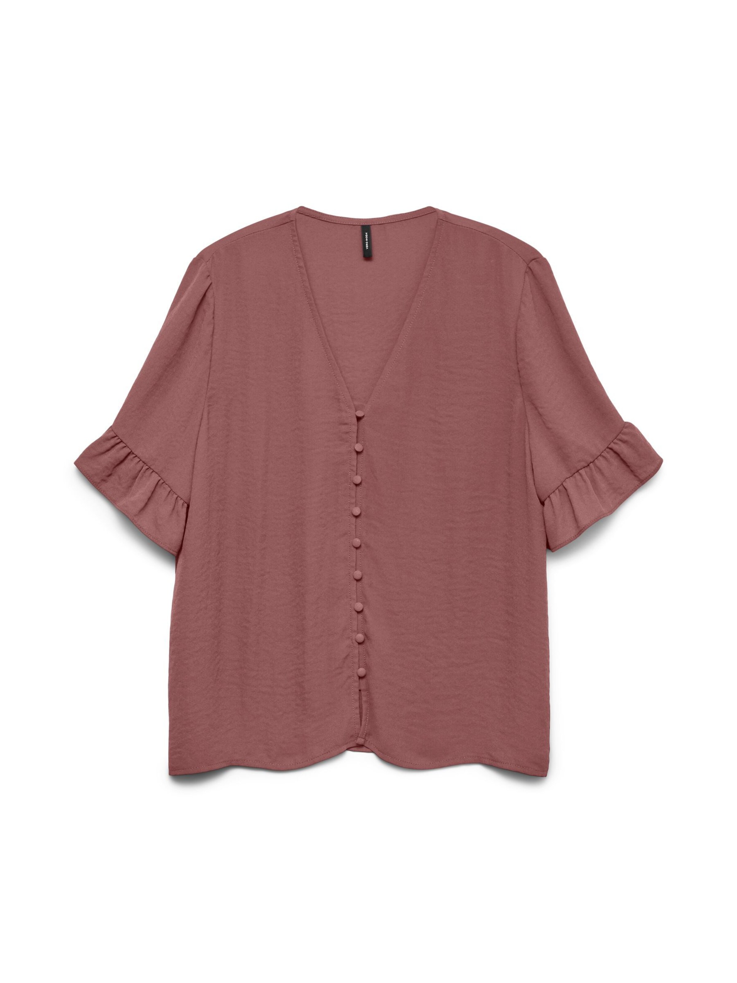 Vero Moda Curve Blouse 'CINGRID' in Pink: front