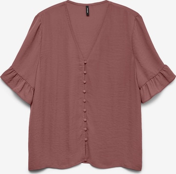 Vero Moda Curve Blouse 'CINGRID' in Pink: front