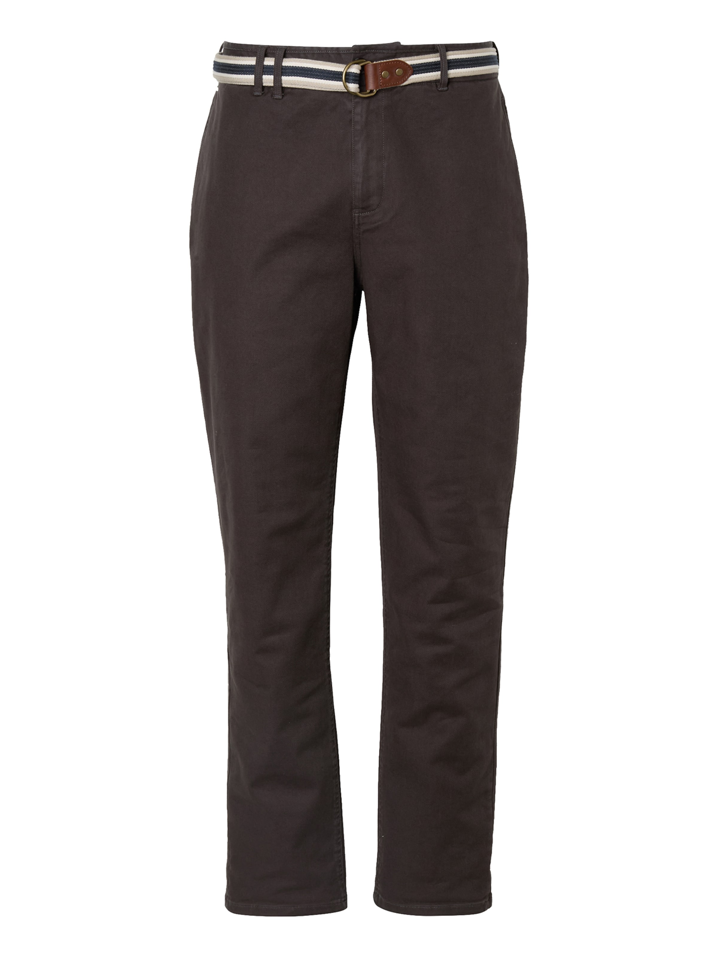 SCOTCH & SODA Szabványos Chino nadrág 'Warren' - szürke: elől