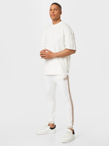 Elias Rumelis Tapered Trousers in White