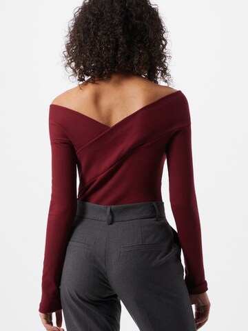 Trendyol Shirt Bodysuit in Red