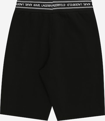 Karl Lagerfeld tavaline Püksid, värv must