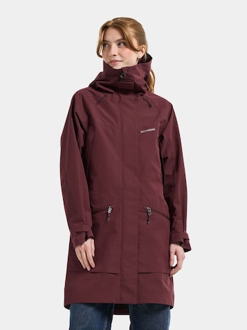 Didriksons Outdoormantel 'Ilma' in Rood: voorkant