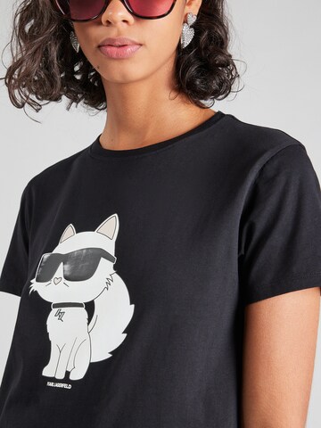Karl Lagerfeld Shirt 'Ikonik 2.0' in Black