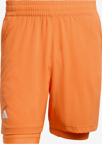 ADIDAS PERFORMANCE Regular Sportshorts in Orange: Vorderseite