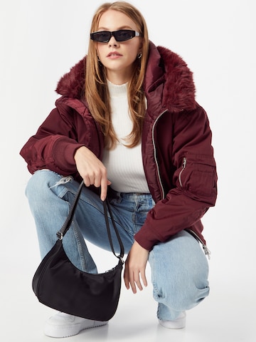 WEEKDAY Jacke 'Beatrice' in Rot