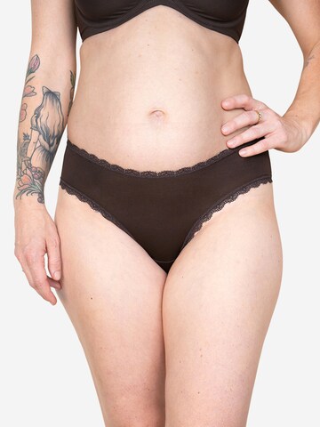 SugarShape Thong 'Pure' in Brown: front