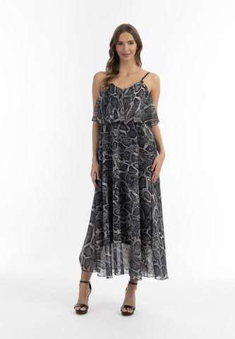 faina - Vestido de verão em preto