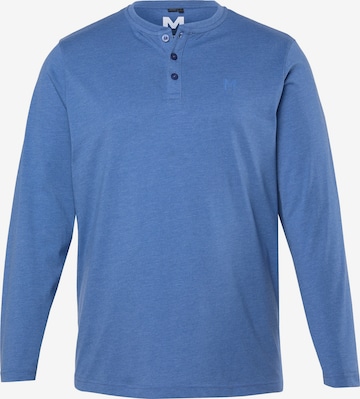 Men Plus Shirt in Blau: Vorderseite
