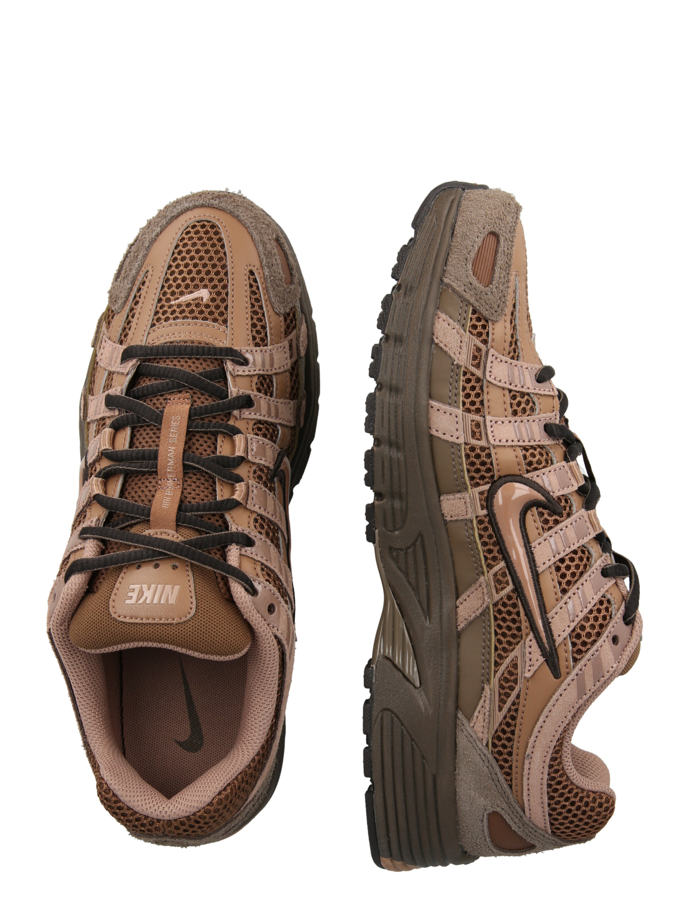 Nike Sportswear Sneakers laag 'P-6000 SE' in Bruin