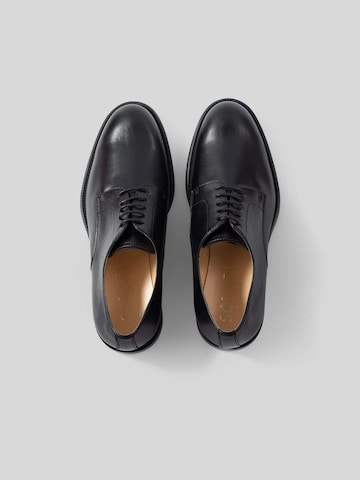 Solari Milano Trachtenschuh in Schwarz