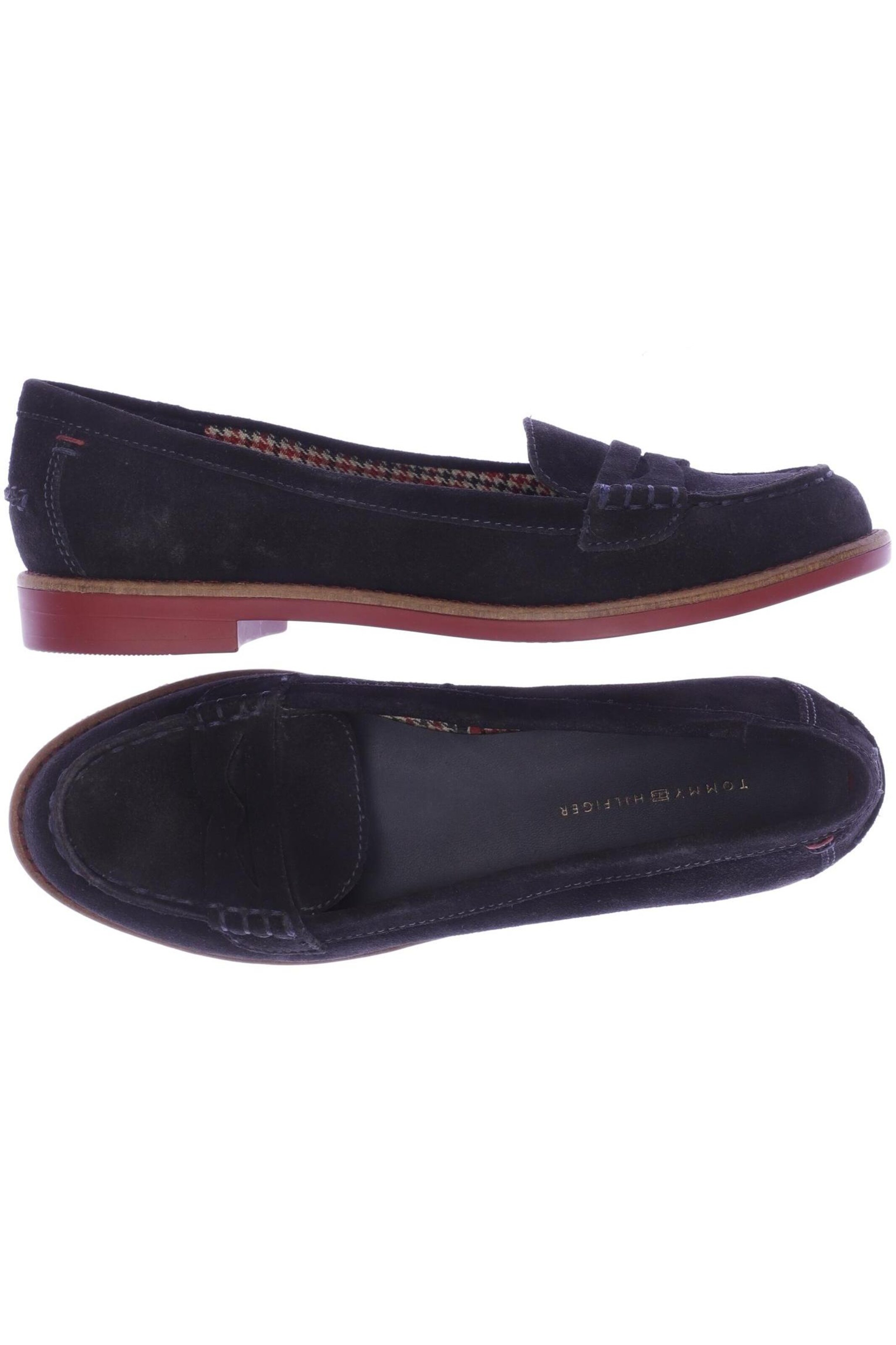 TOMMY HILFIGER Flats & Loafers in 37 in Black: front