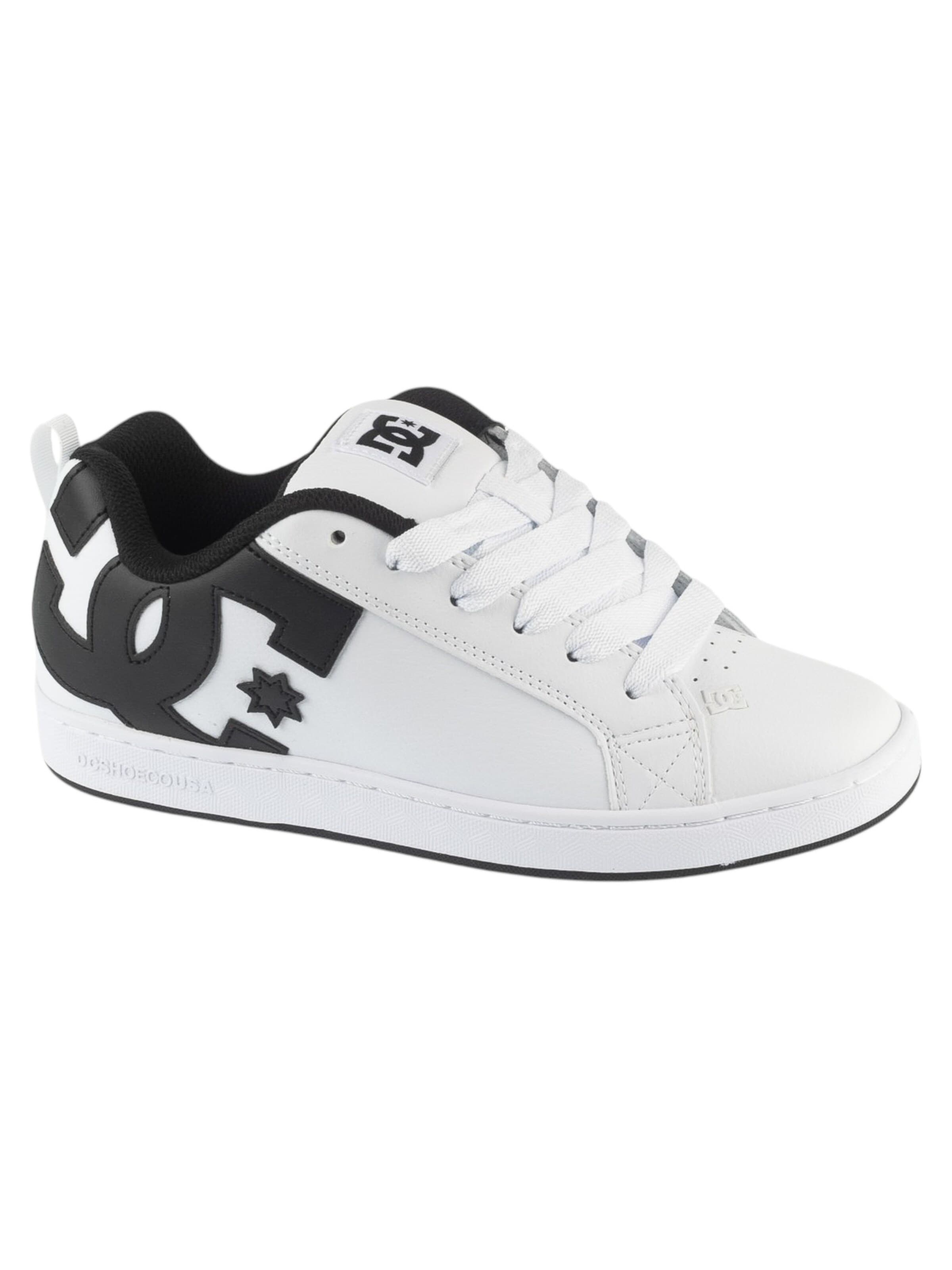 DC Shoes Sneakers laag 'DC Court Graffik' in Wit: voorkant