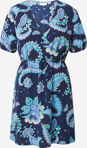 VILA Dress in Blue: front