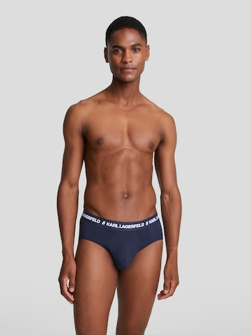 Slip de la Karl Lagerfeld pe albastru