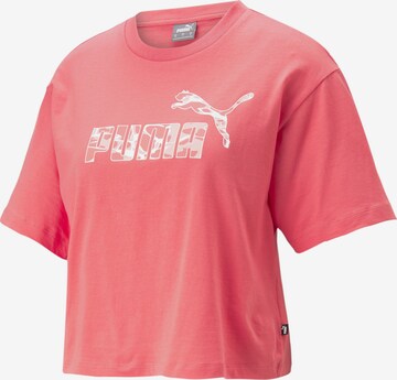 PUMA Shirt 'Summer Splash' in Pink: front