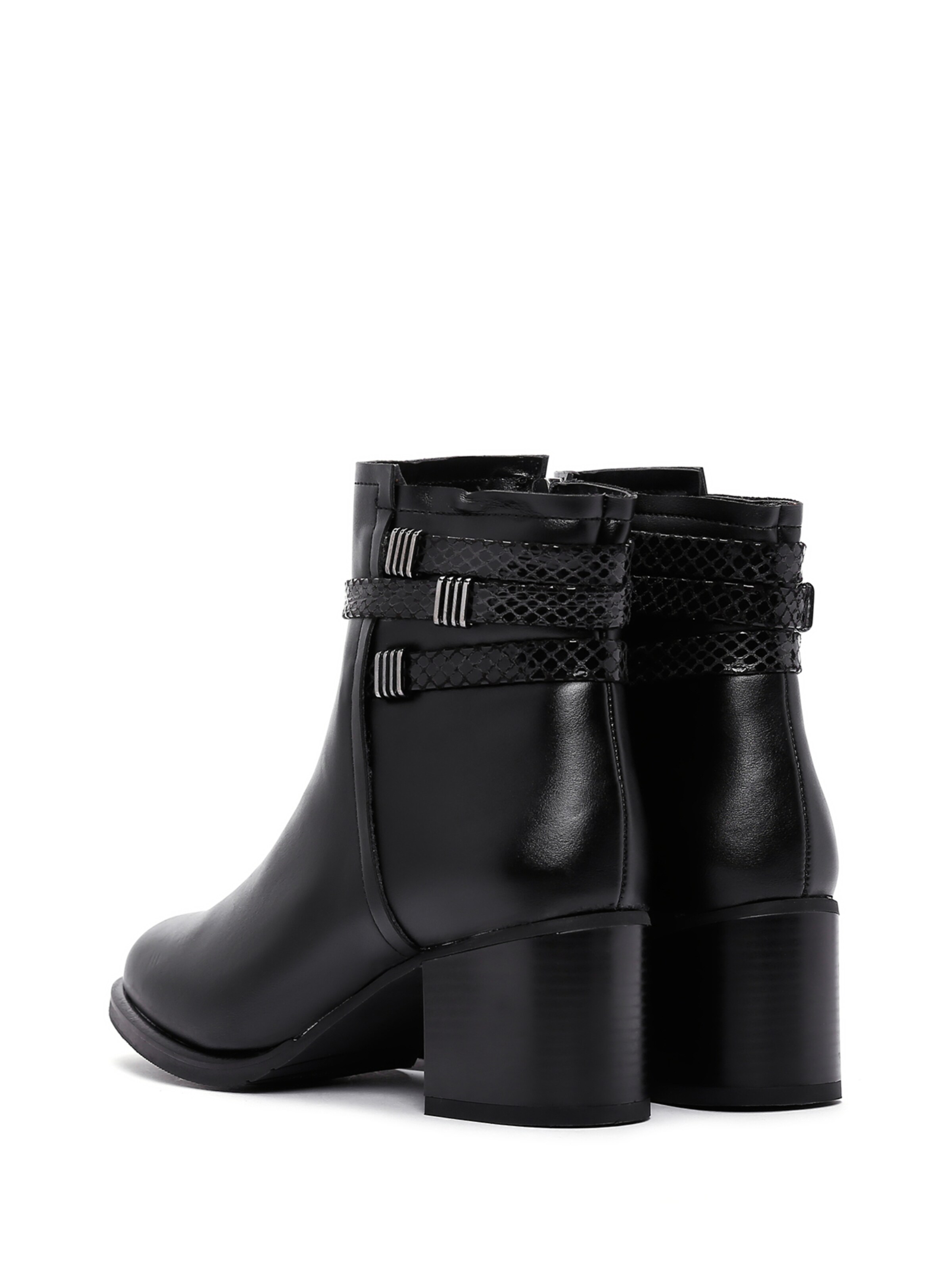 Derimod Ankle Boots in Schwarz