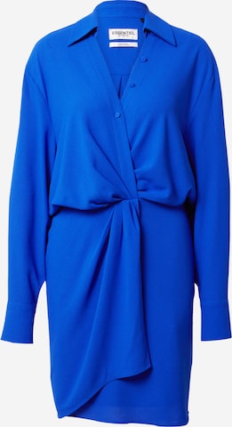 Essentiel Antwerp Sukienka koszulowa 'Dorsey' w kolorze niebieski: przód
