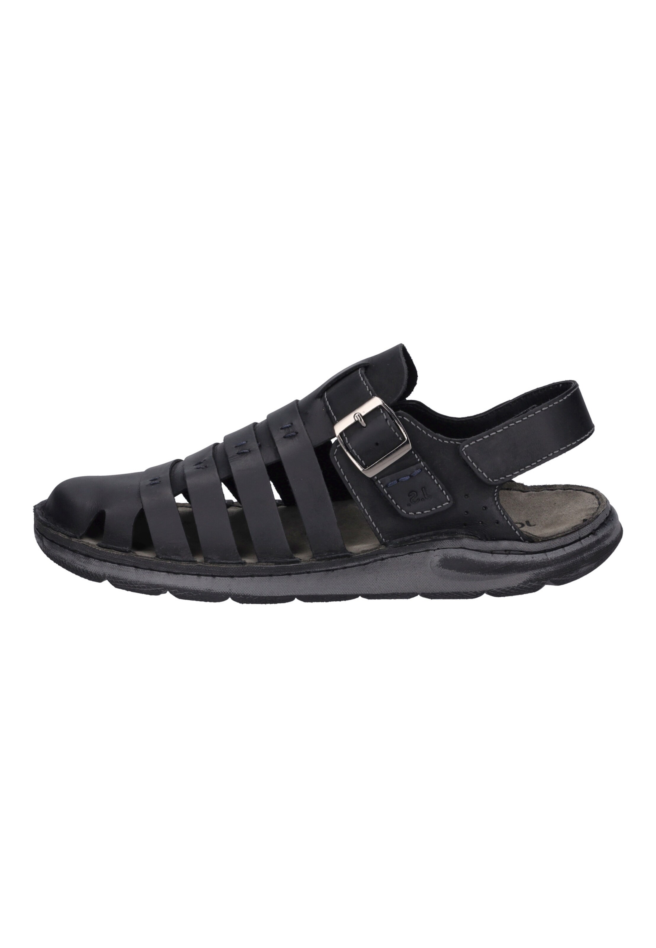 JOSEF SEIBEL Sandalen ' Maverick 21' in Zwart: voorkant