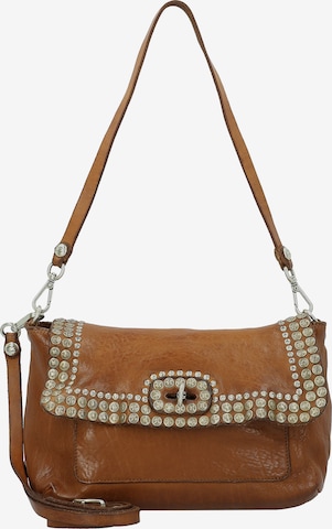 Campomaggi Schoudertas in Bruin: voorkant