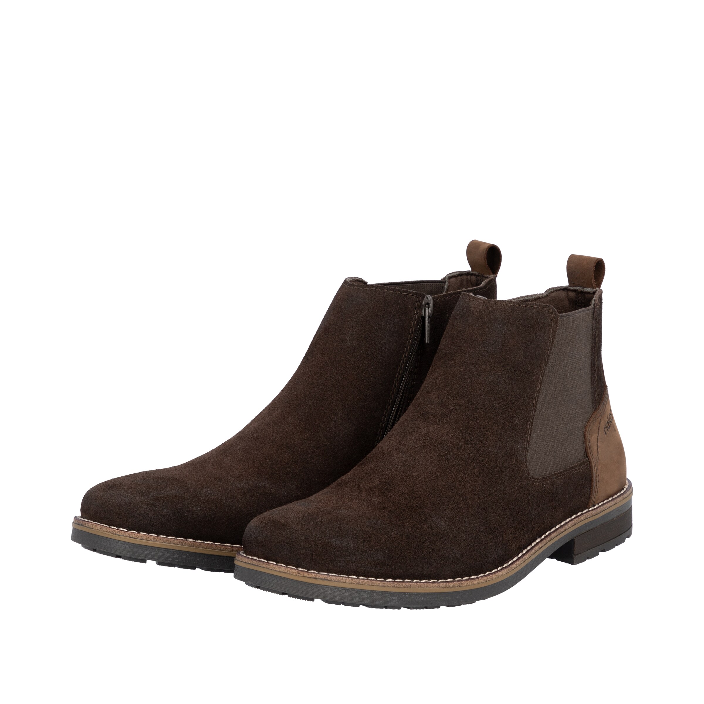 Chelsea Boots Rieker en marron