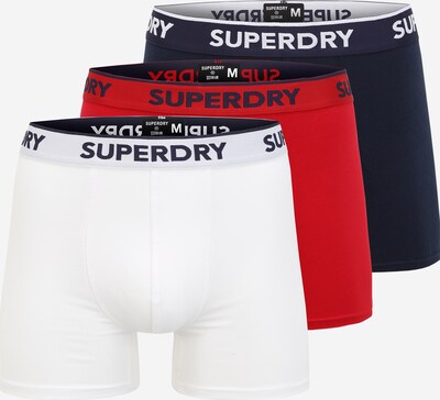 Superdry Bokserid öösinine / punane / valge, Tootevaade