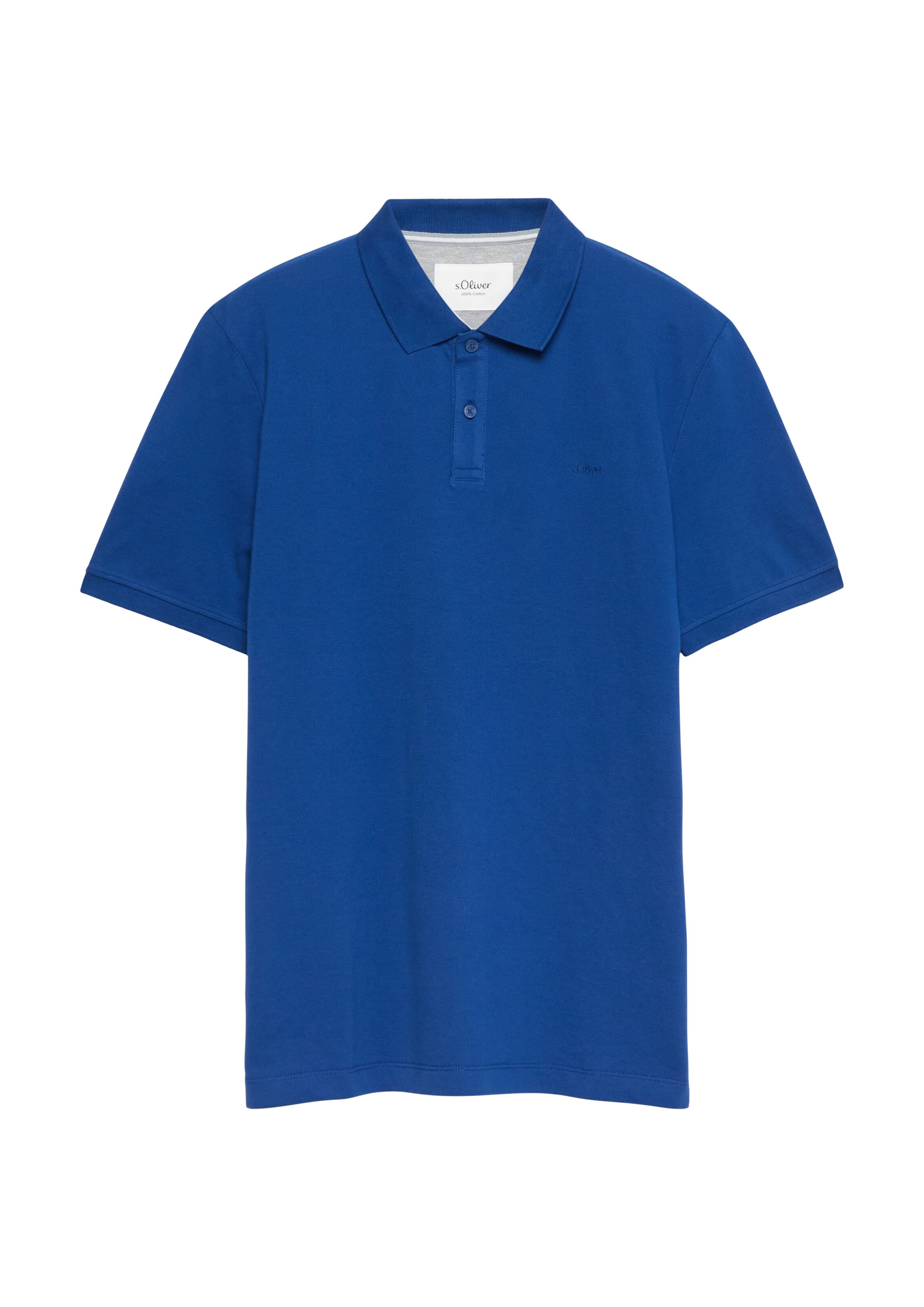 s.Oliver T-shirt i blå: framsida