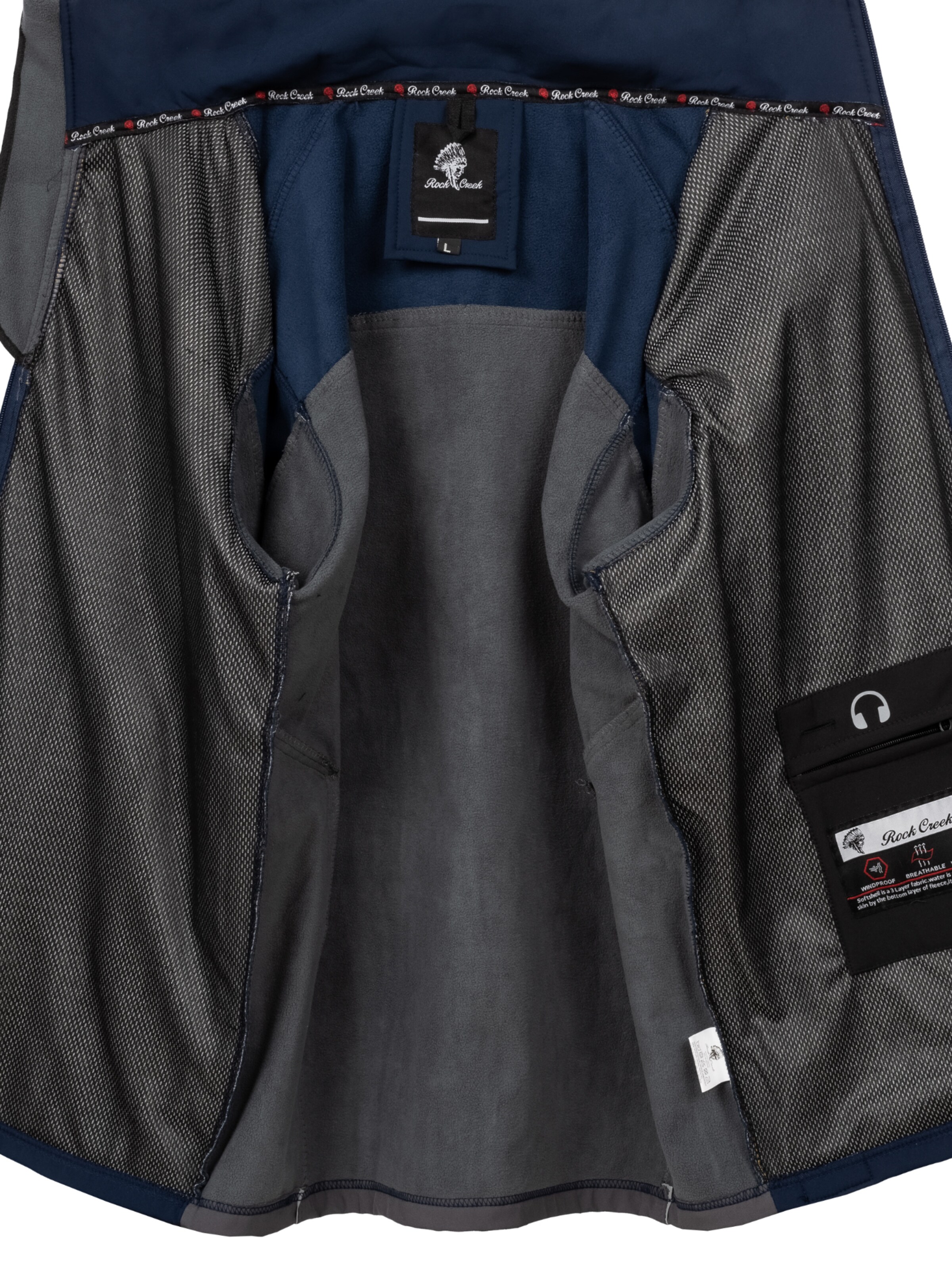 Rock Creek Jacke in Blau