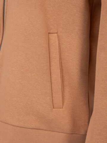 Jacey Quinn - Sudadera con cremallera en naranja