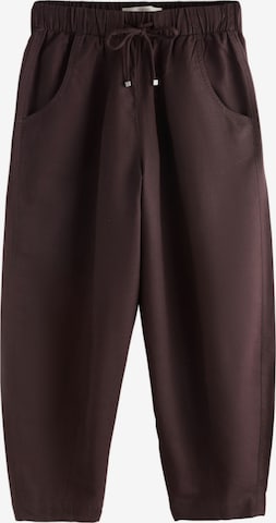 Baggy Pantalon Next en marron : devant